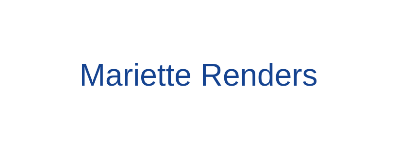 Mariette Renders